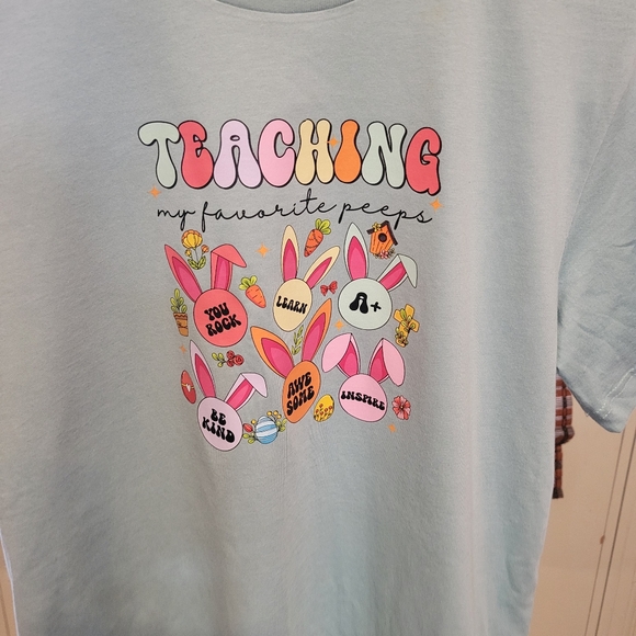 Graphic T-Shirt - Light Blue - Picture 5 of 7